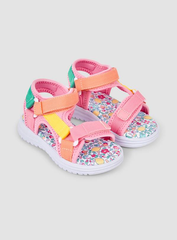 JOJO MAMAN BÉBÉ Colour Block Sandal 4 Infant