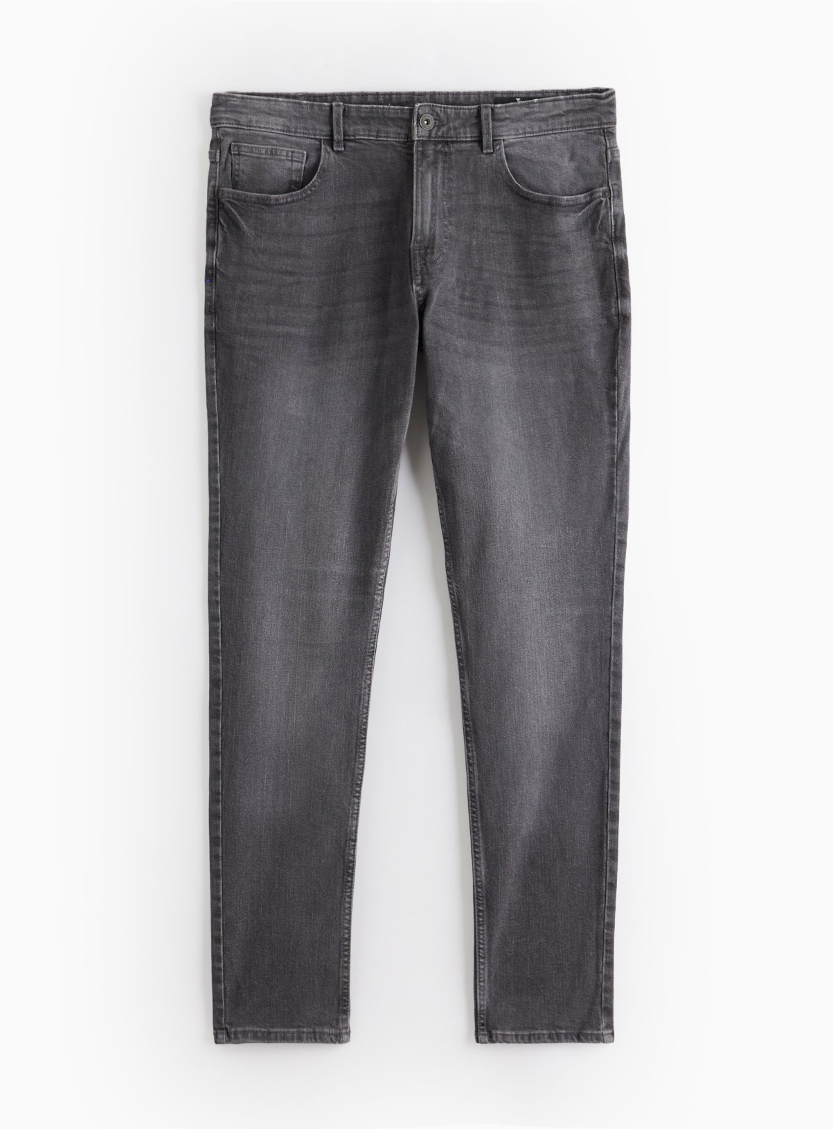 Grey Stretch Denim Skinny Fit Jeans 38R - Image 3 thumbnail