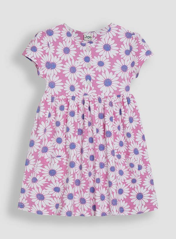 JOJO MAMAN BÉBÉ Daisy Button Front Dress 2-3 Years