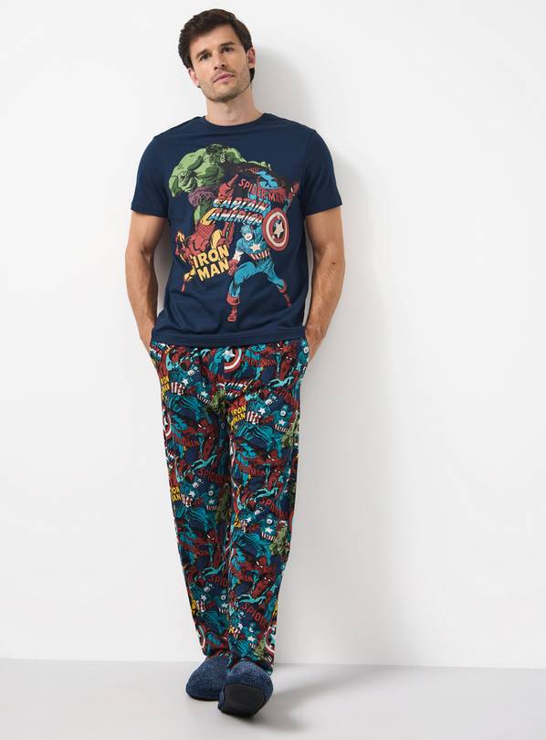 Disney Marvel Comics Pyjama Set L
