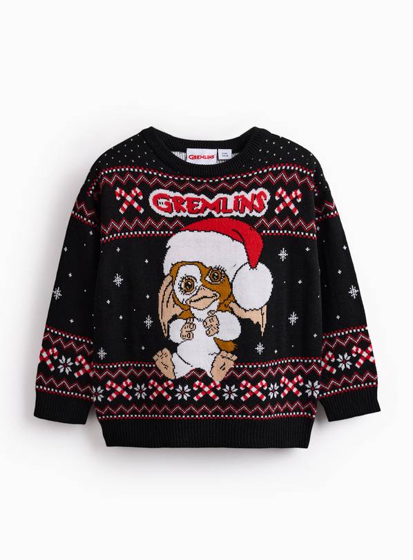 Mini Me Kids' Christmas Gremlins Fairisle Knitted Jumper 9 years