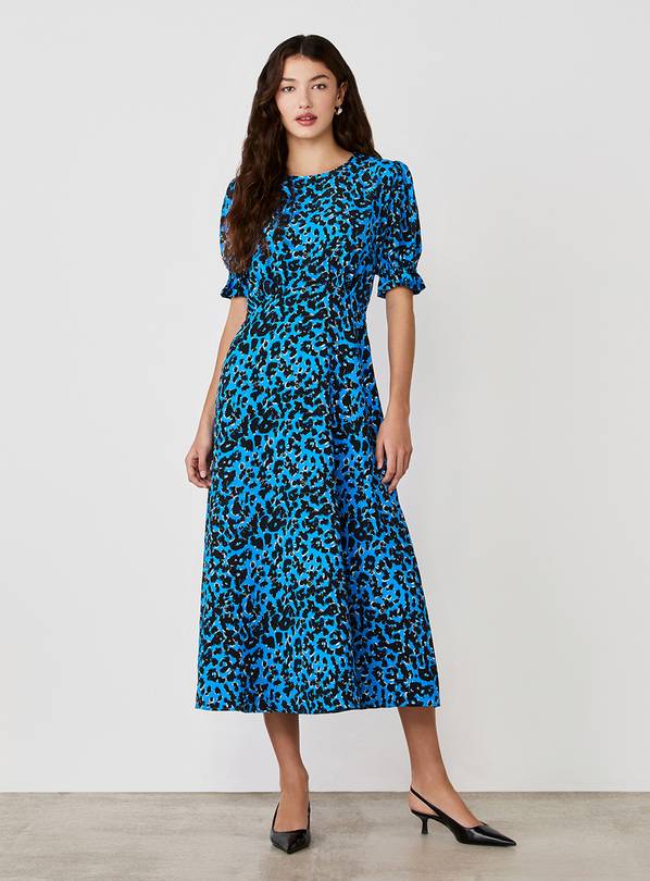 FINERY Mela Dress Blue 10