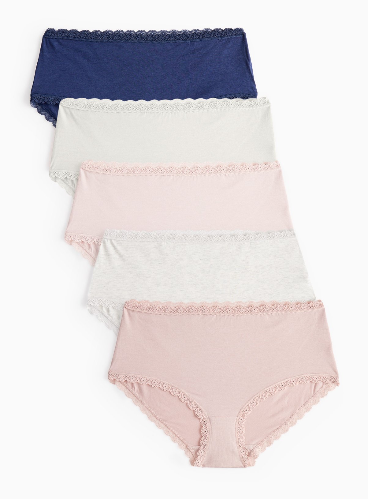 Soft Modal Blend Shorts Knickers 5 Pack 16