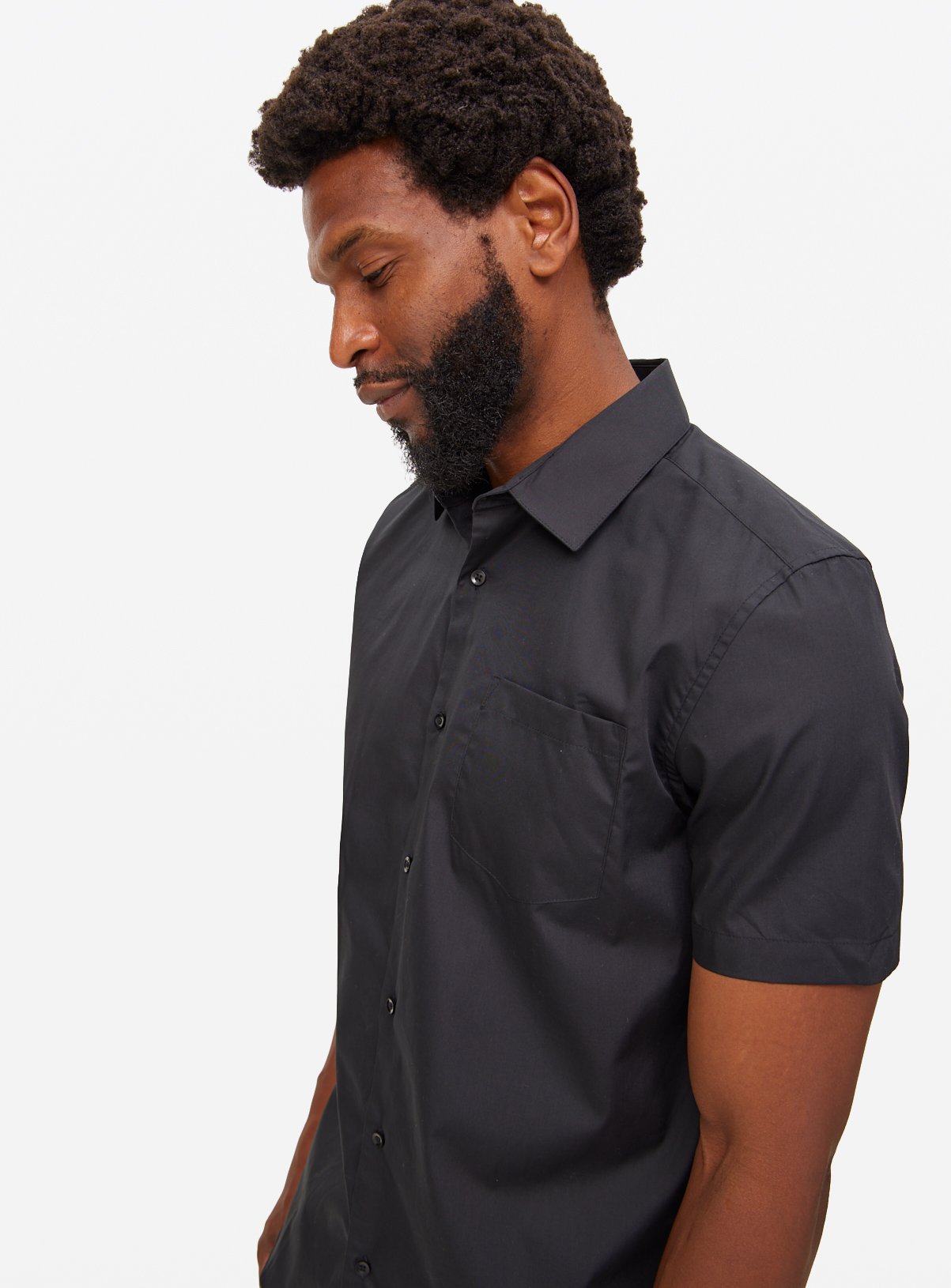 Black Regular Fit Shirt 2 Pack 18 - Image 2 thumbnail