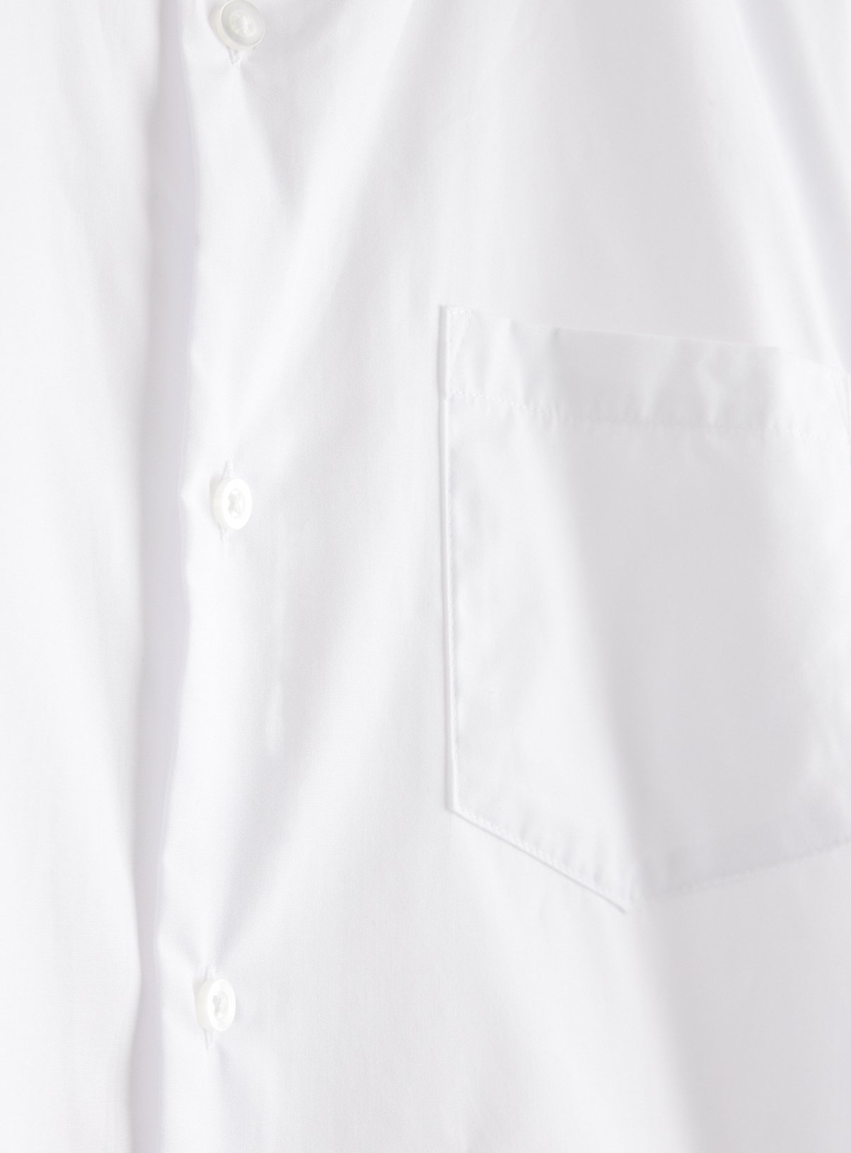 White Slim Fit Short Sleeve Shirts 5 Pack  15 - Image 4 thumbnail