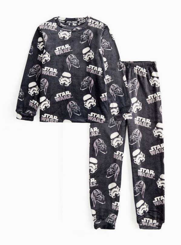 Disney Star Wars Printed Slinky Fleece  Pyjamas 8-9 years