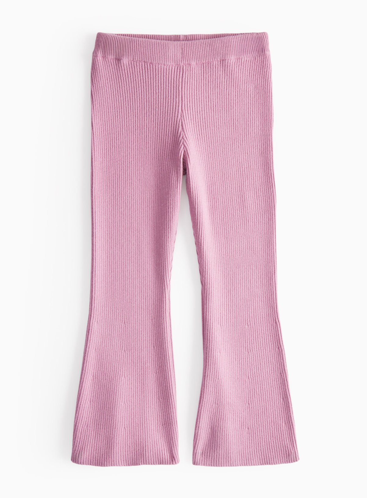 Pink Pink Knitted Flared Leggings (5-6 Years) - Tu by Sainsbury's