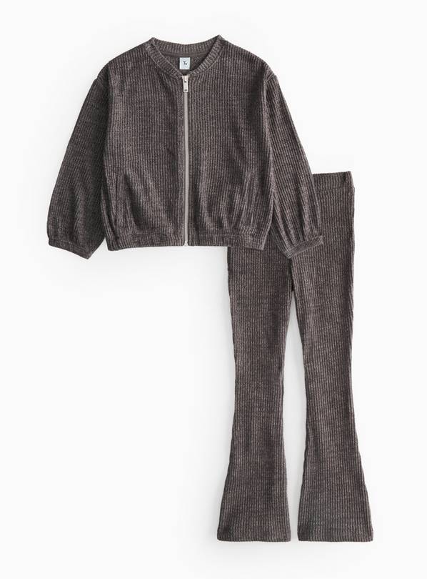 Charcoal Soft Knitted Set 8 years