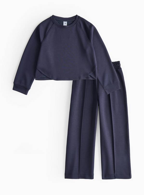 Charcoal Scuba Sweat Set 10 years