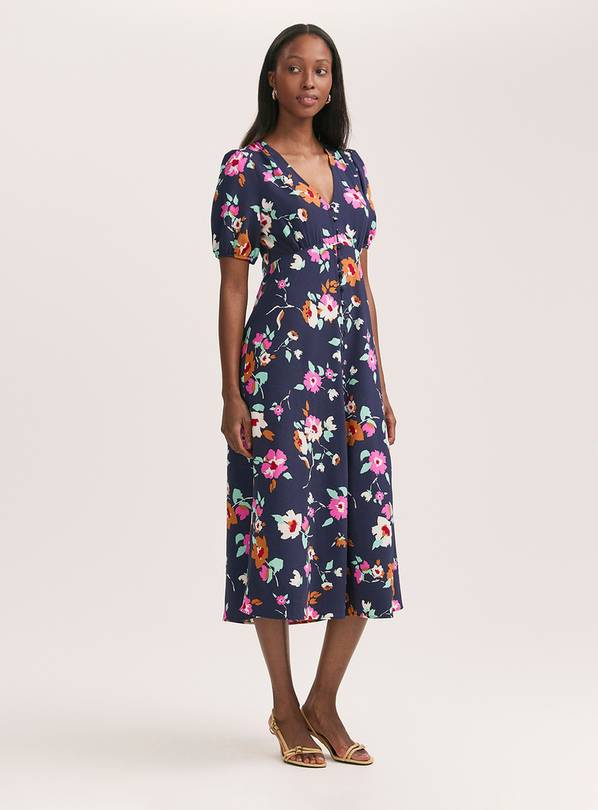 FINERY Robyn Dress Navy Floral 16