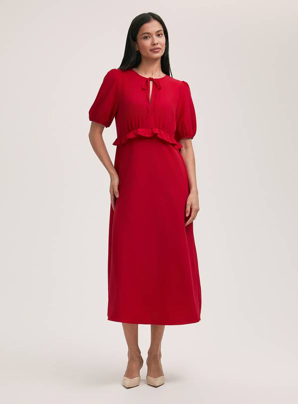 FINERY Anika Dress Red 20