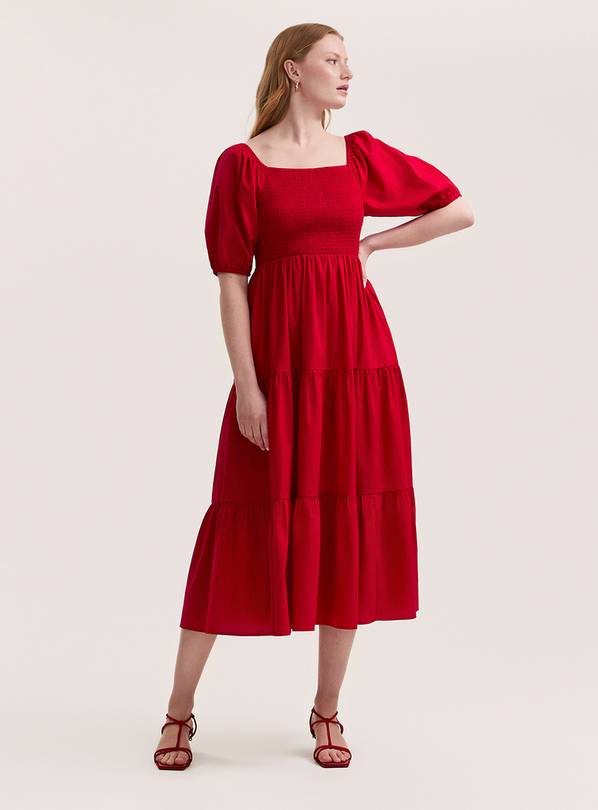 Finery Melody Dress Red 14