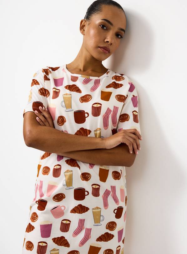 Autumn Printed Sleep T-Shirt L