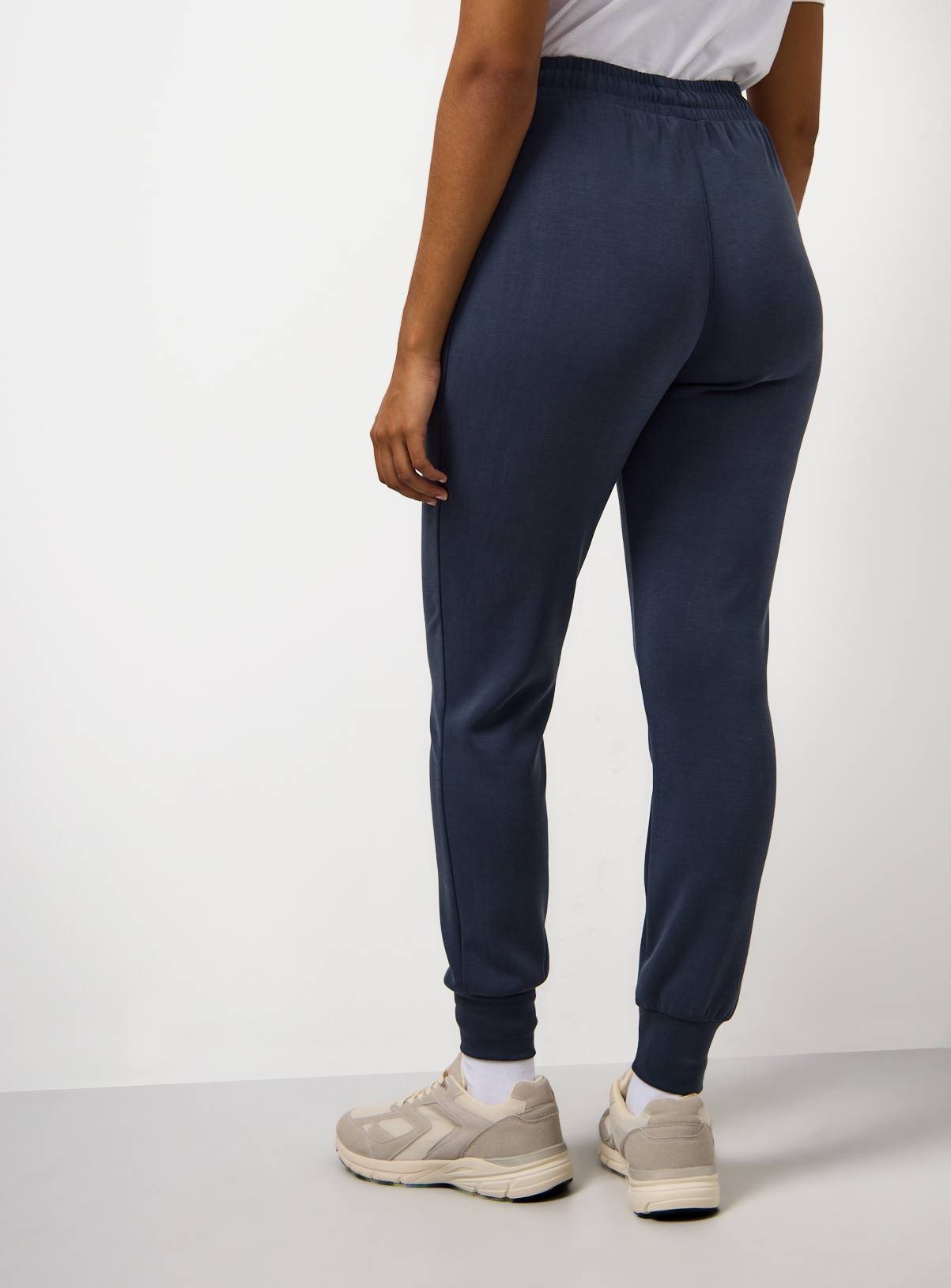Blue Tapered Leg Co-ord Joggers L - Image 4
