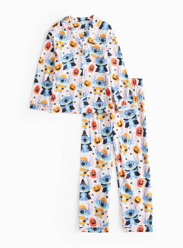 Pink Halloween Disney Stitch Printed Pyjamas 6-7 years