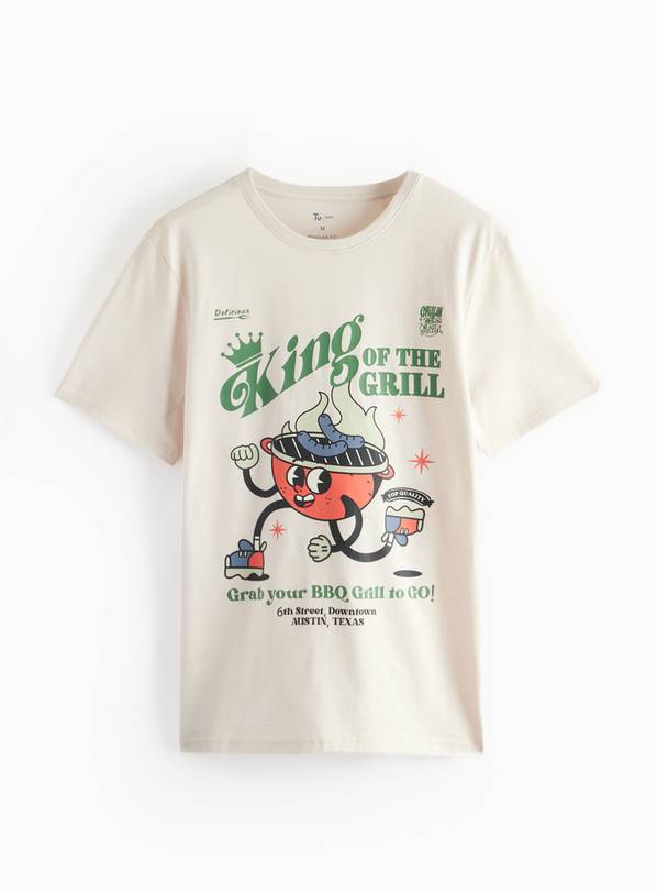 King Of The Grill Graphic T-Shirt M