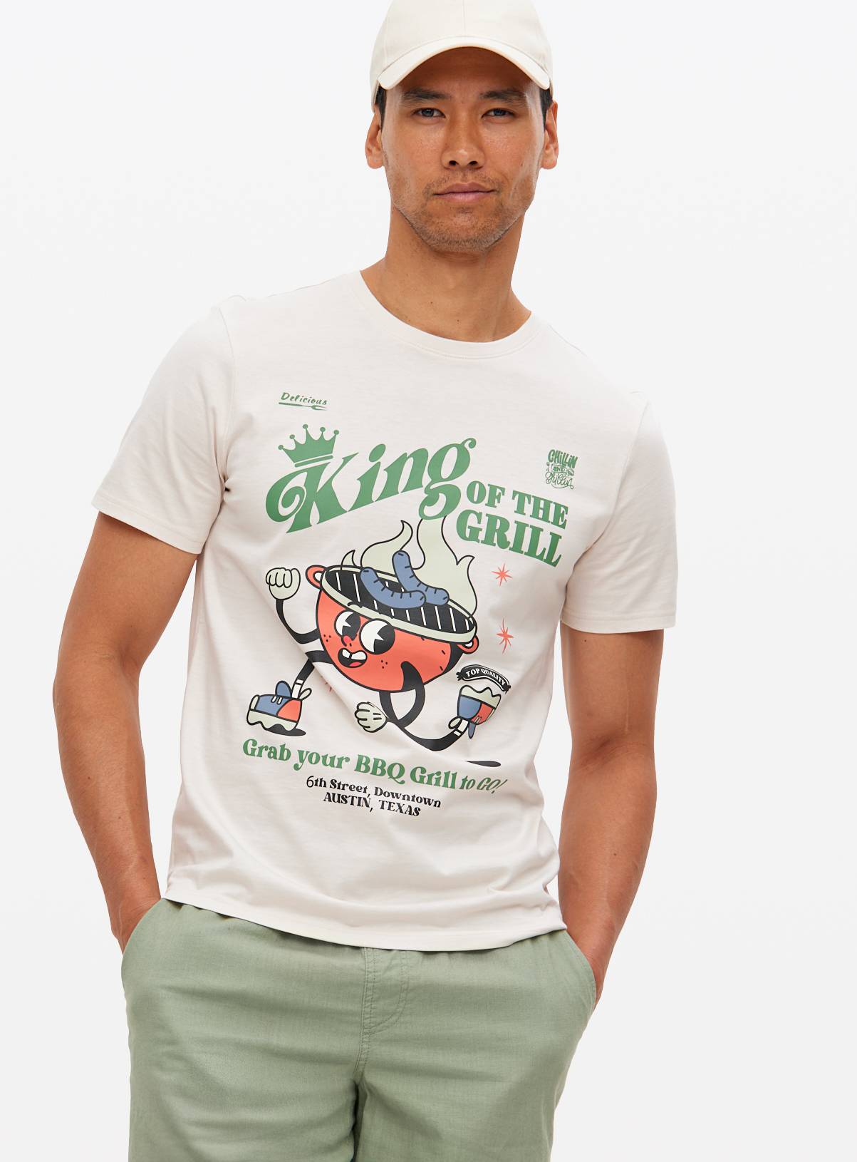 King Of The Grill Graphic T-Shirt XL - Image 1