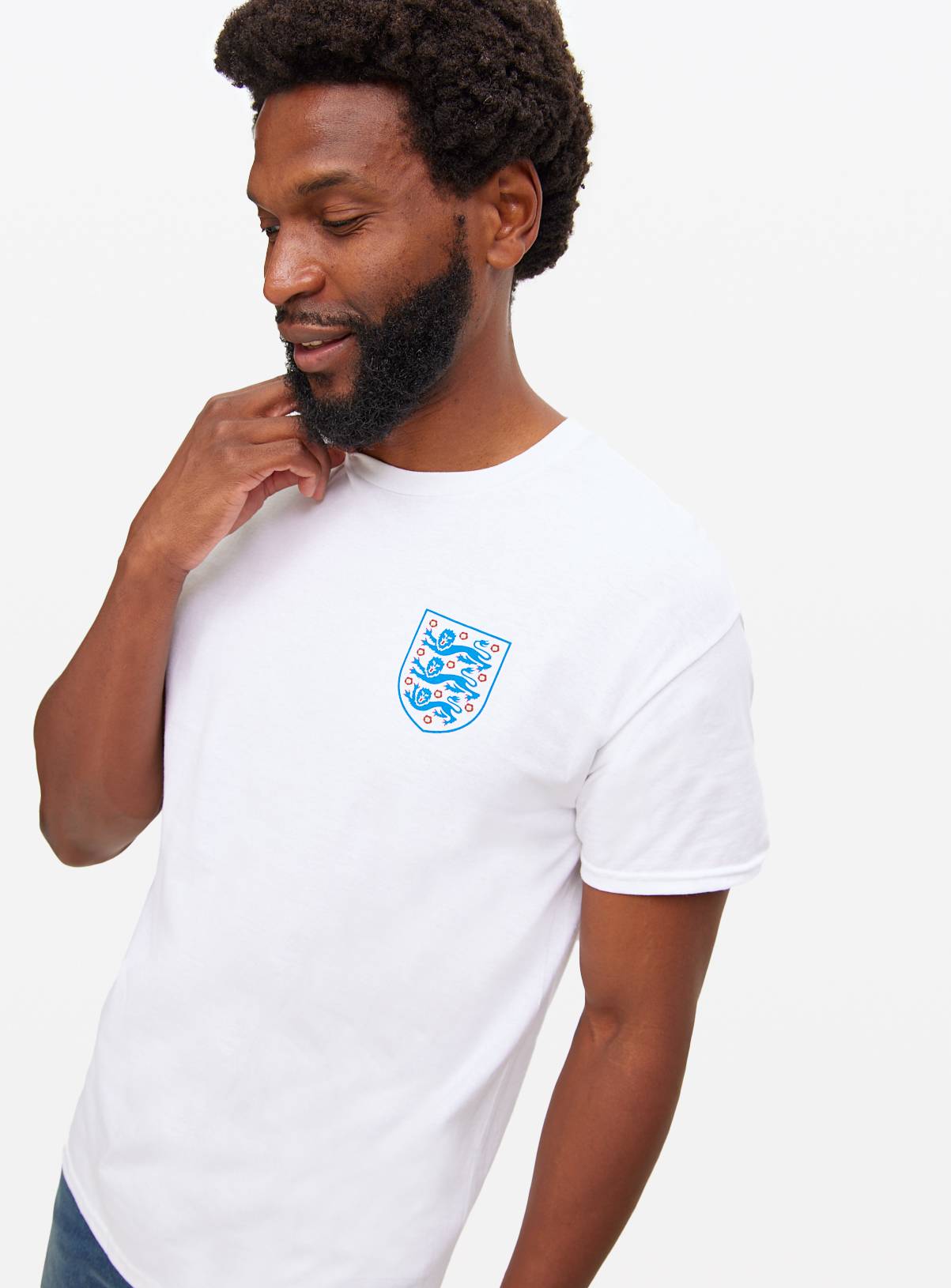 Licensed England Football T-Shirt L - Image 1