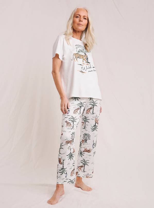 JD WILLIAMS Tropical Print Pj Set 16-18