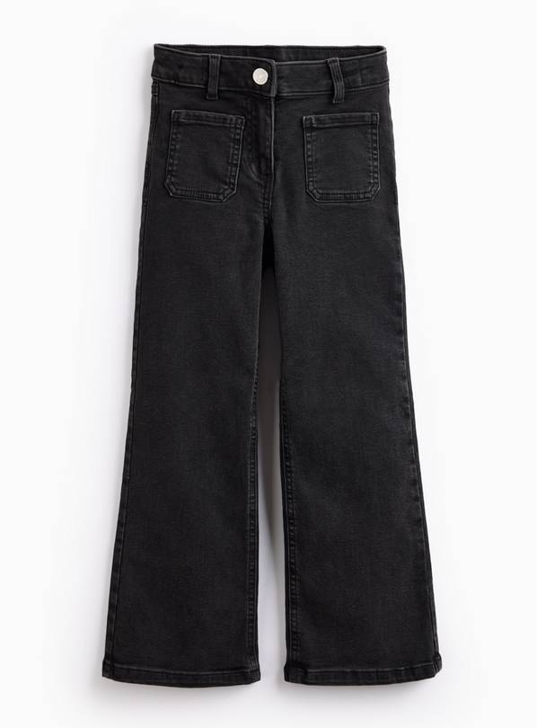 Black Flared Denim Jeans 5 years
