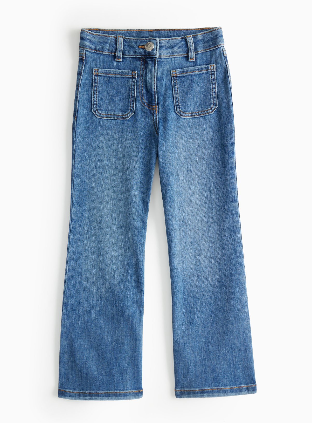 Blue Blue Flared Denim Jeans - Tu by Sainsbury's