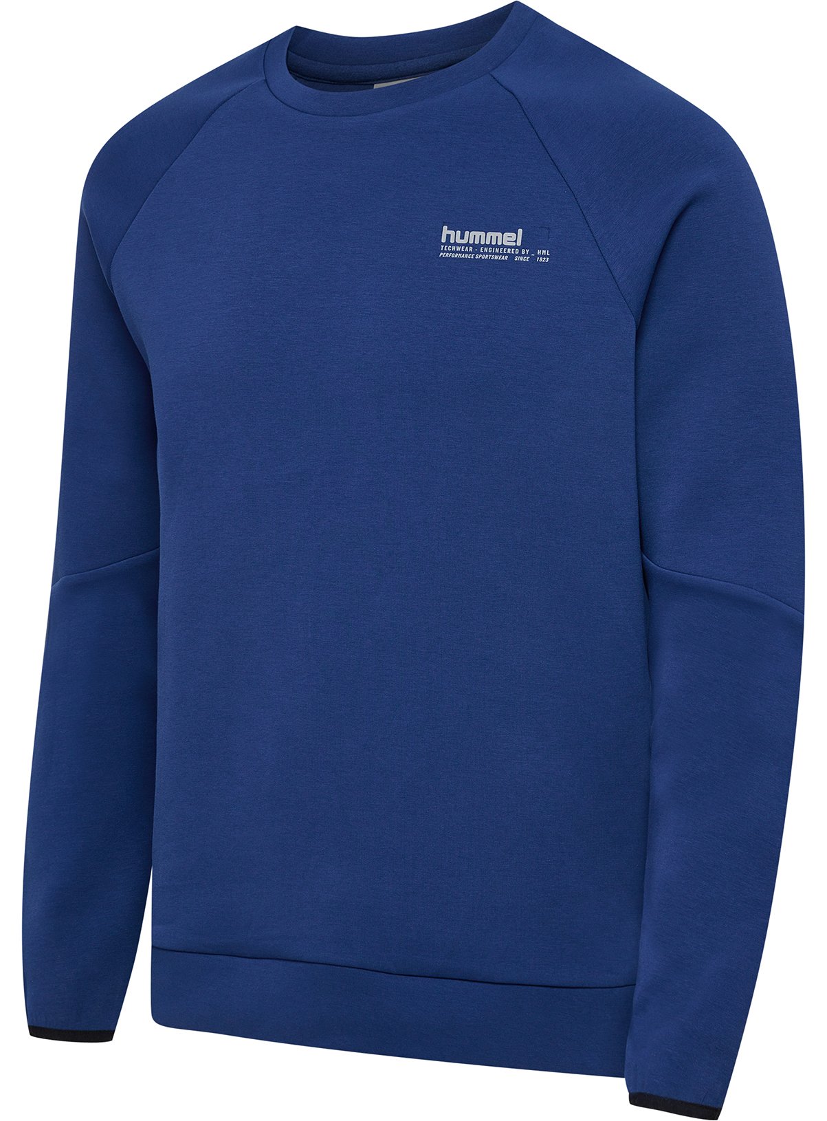 Men's HUMMEL Tech Fleece Regular Crew Blue