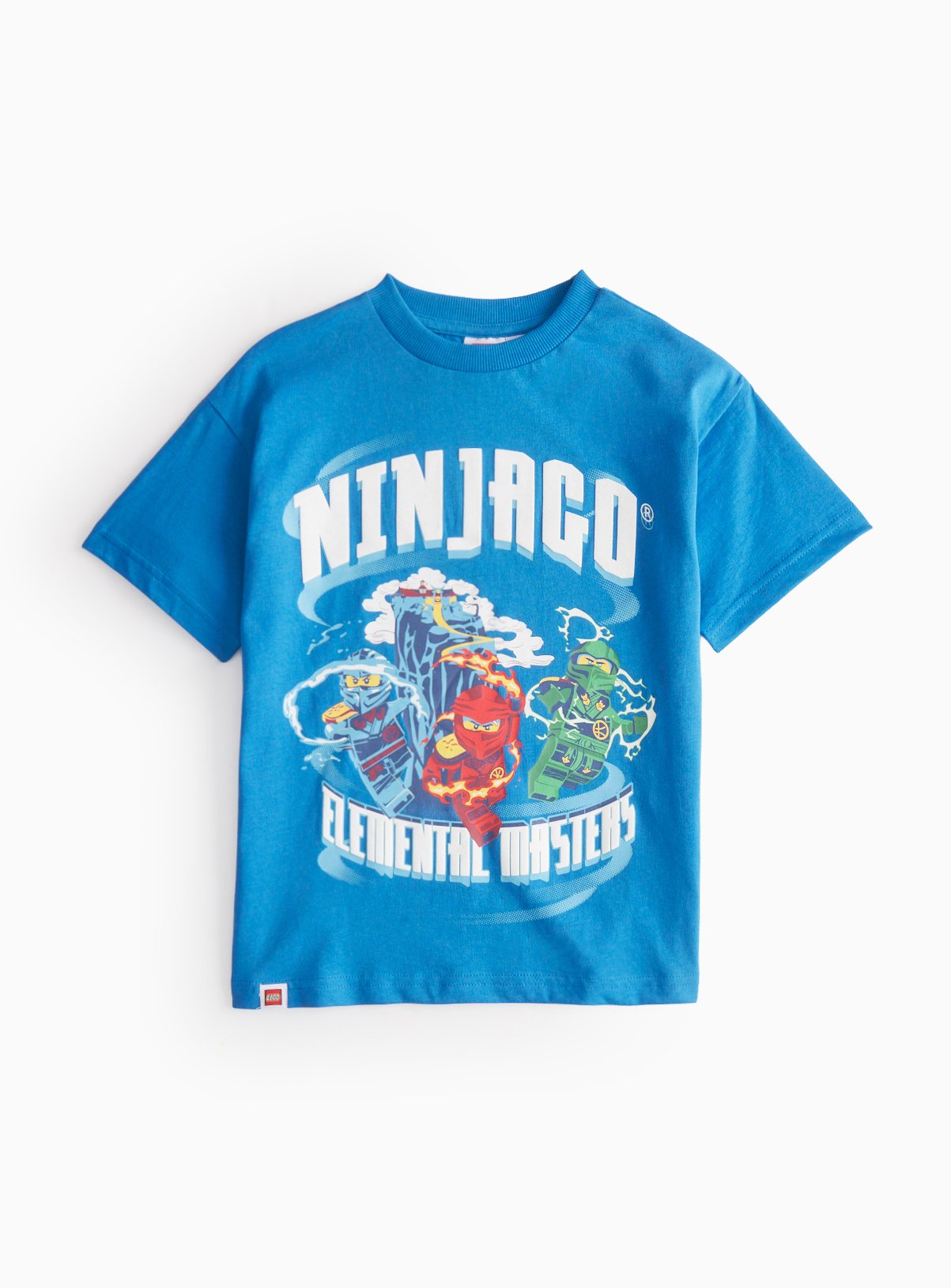 Blue Blue Lego Ninjago Graphic Print T-Shirt - Lego by Sainsbury's