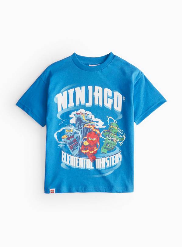 Blue Lego Ninjago Graphic Print T-Shirt 12 years