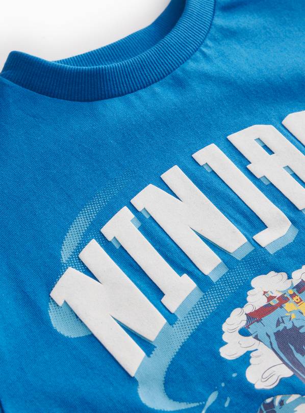 Buy Blue Lego Ninjago Graphic Print T-Shirt 10 years T-shirts