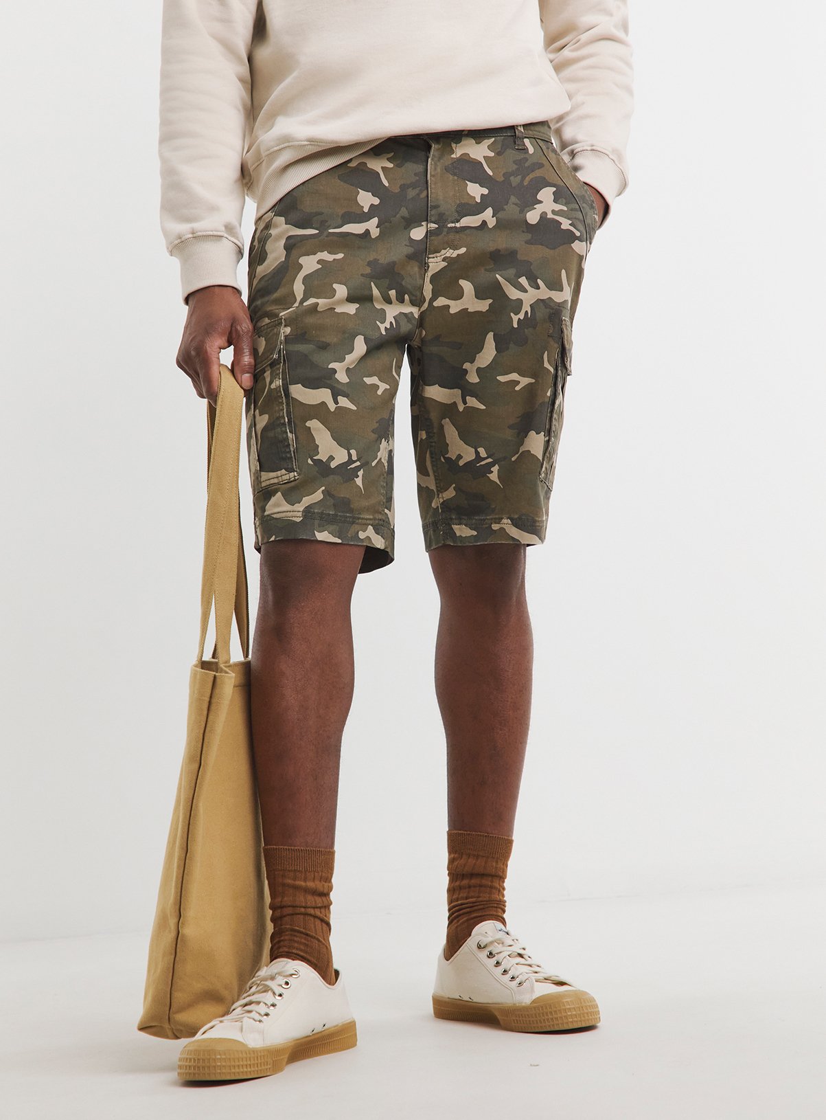 Men's JACAMO Twill Cargo Short Camo