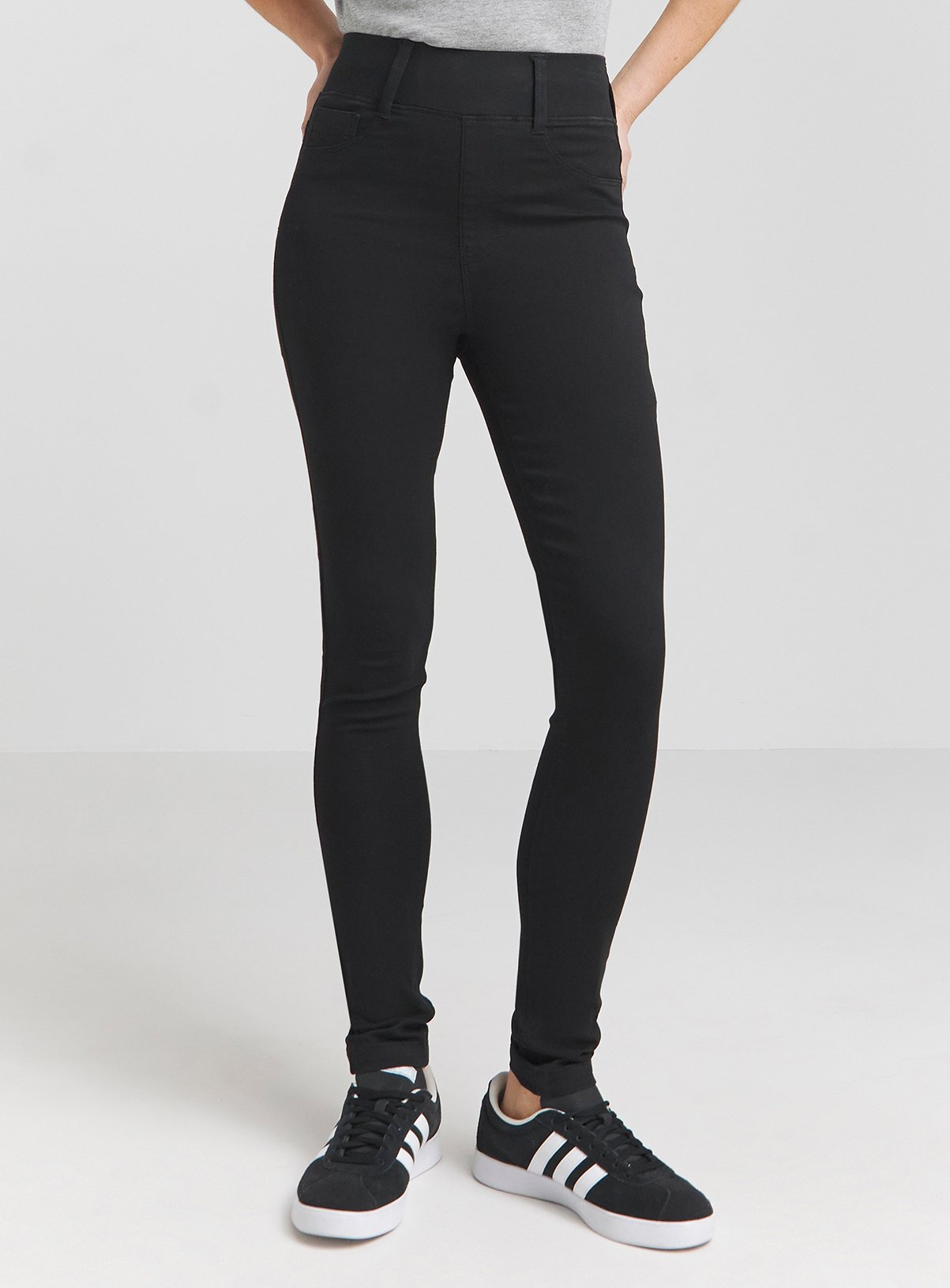 SIMPLY BE Skinny Pull On Jegging Black 22 - Image 3 thumbnail