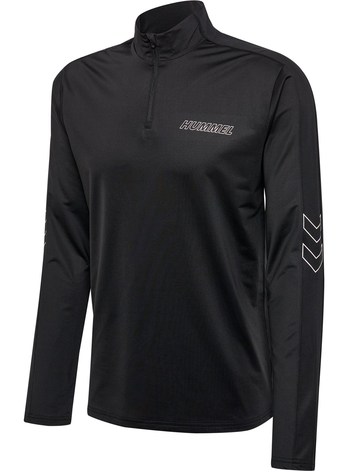Men's HUMMEL Te Strength Pl Half Zip Black