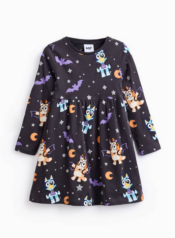 Bluey Halloween Character Print Dress 1-2 years