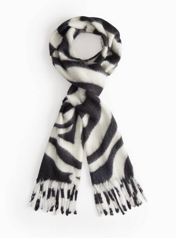 Mono Zebra Heavyweight Scarf One Size