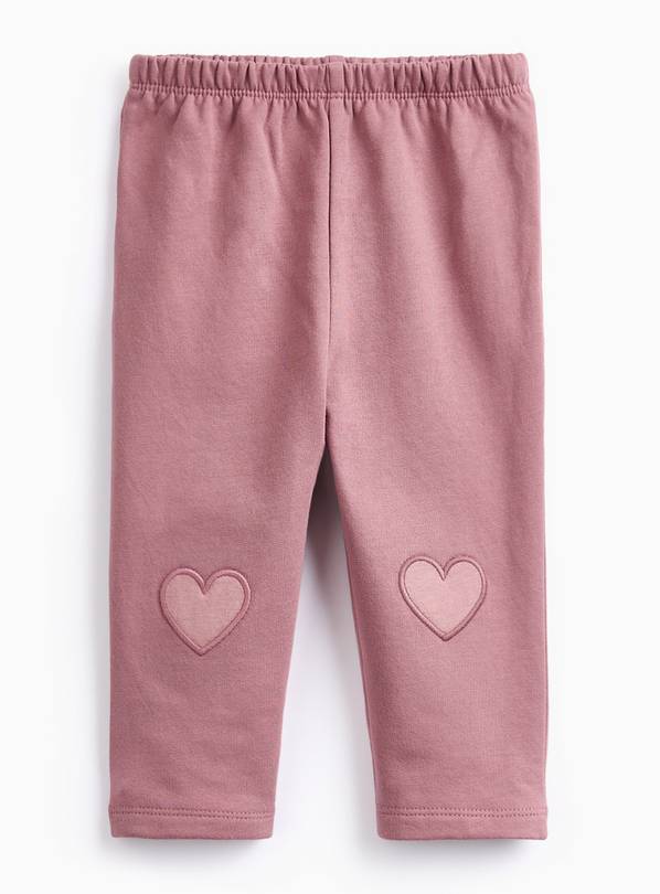 Pink Fleece Lined Leggings Up to 3 mths