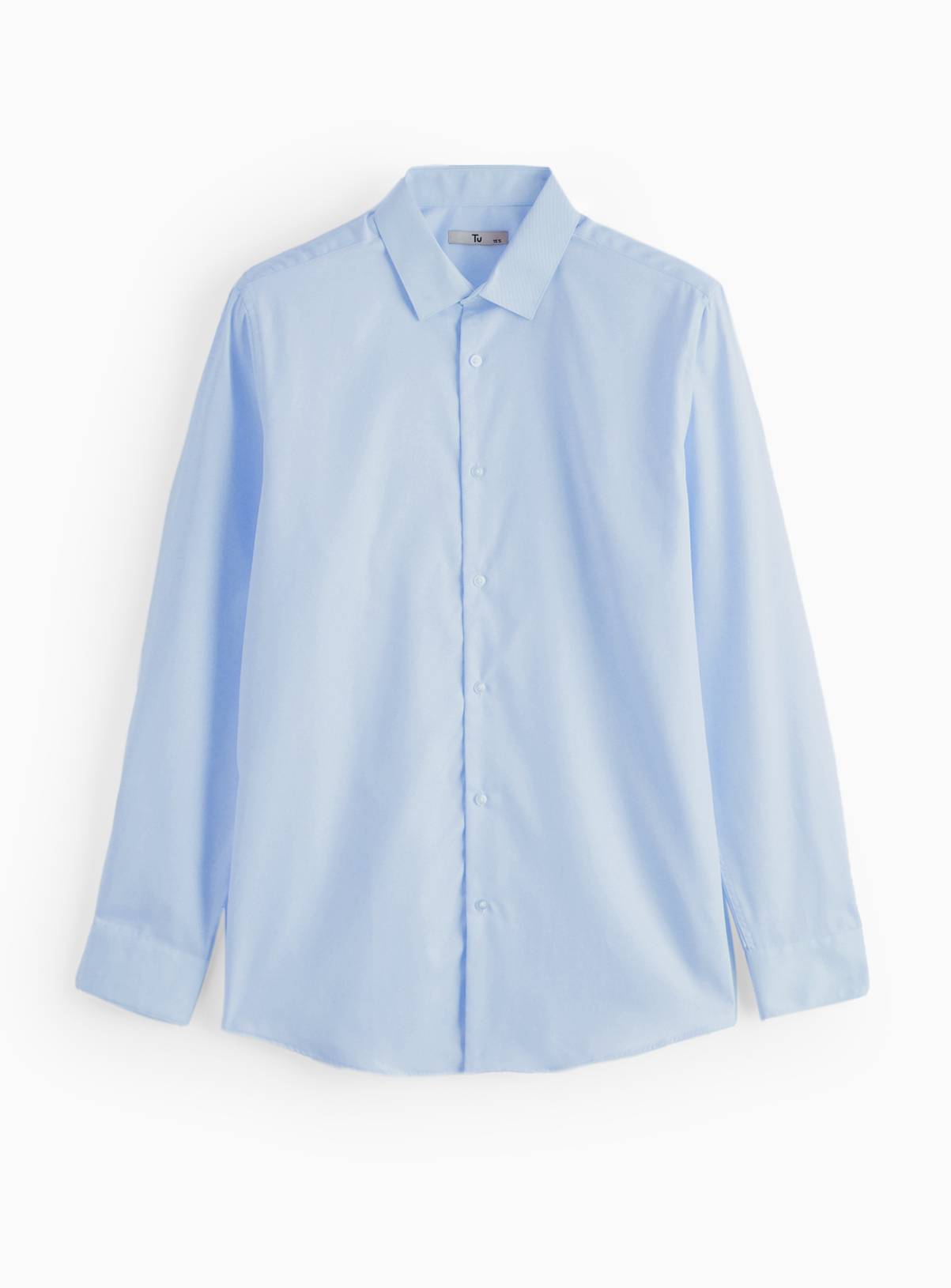 Blue Twill Cotton Shirt 15 - Image 3