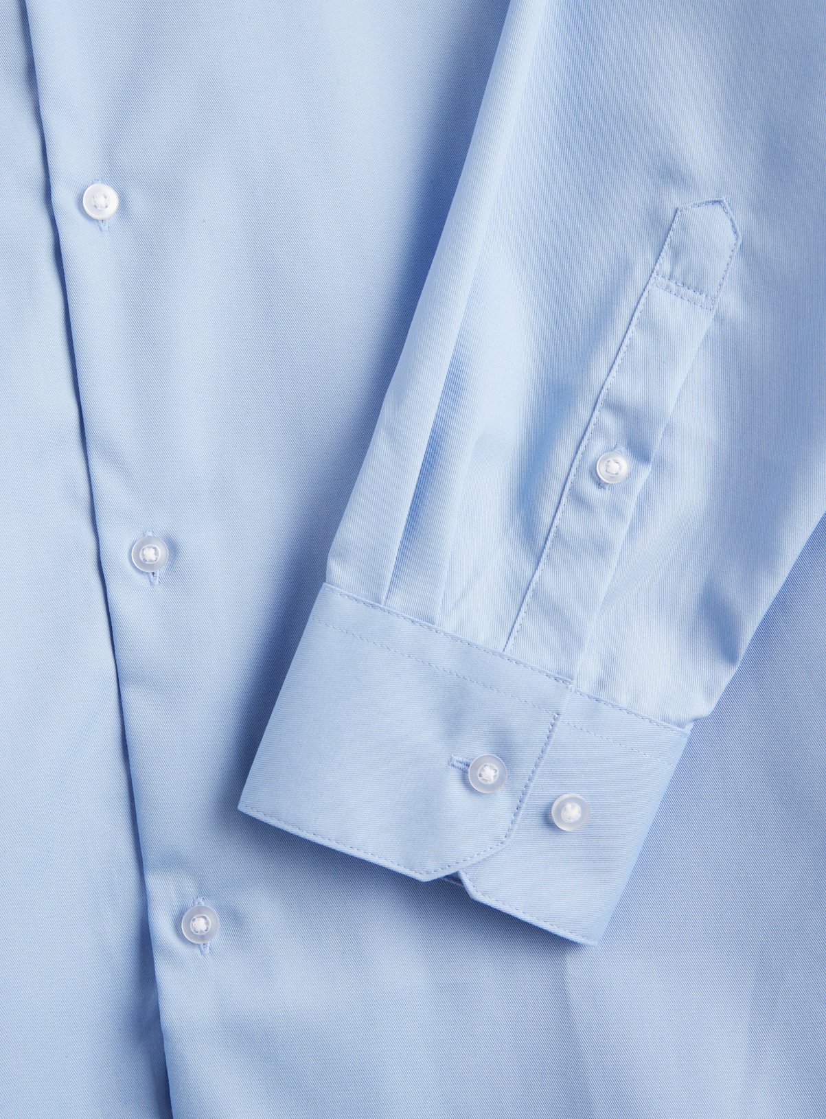 Blue Twill Cotton Shirt 15 - Image 4 thumbnail
