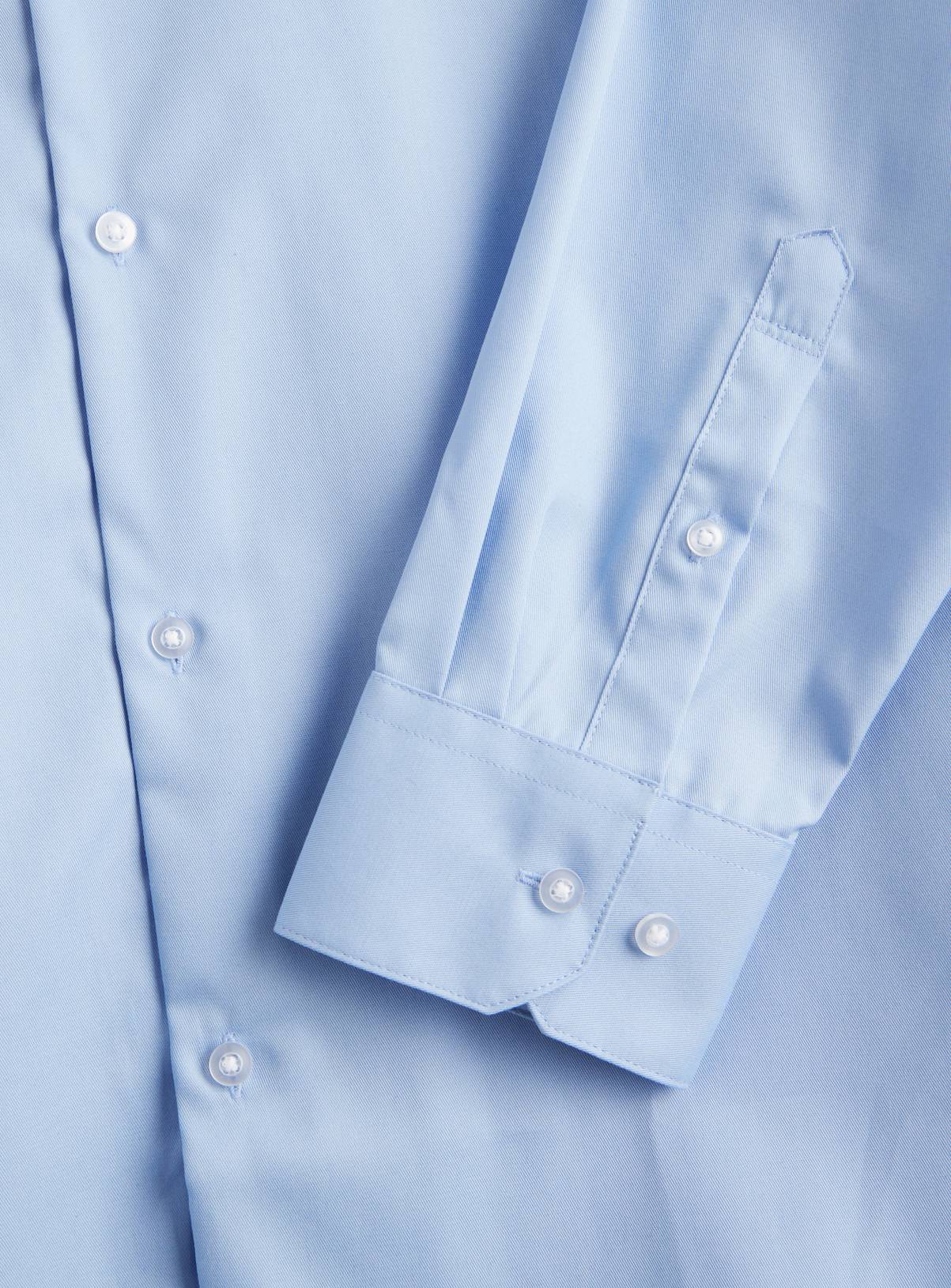 Blue Twill Cotton Shirt 15 - Image 4