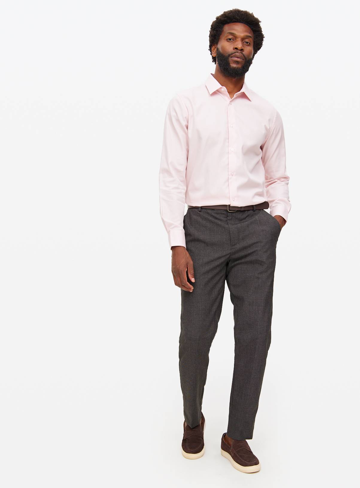 Pink Twill Cotton Shirt 16 - Image 2