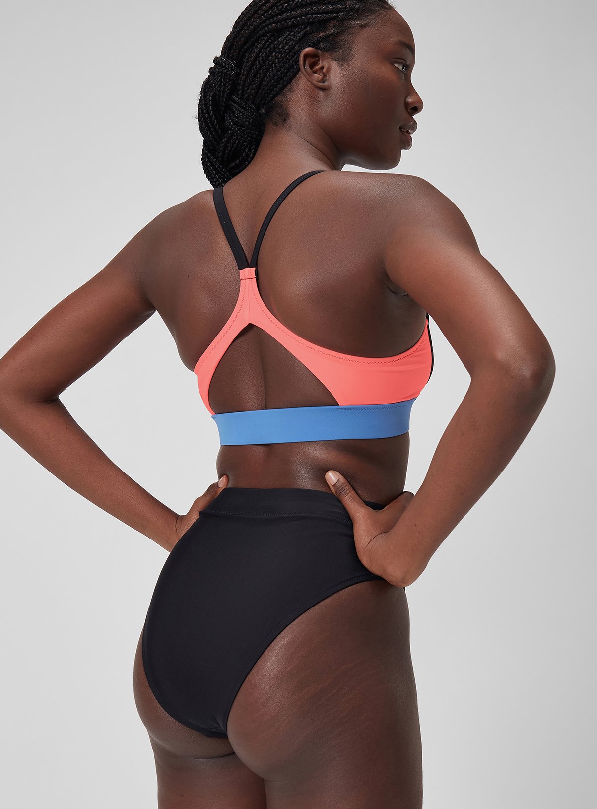 SPEEDO Solid Hi Waist Bikini Bottom XXS - Image 4 thumbnail