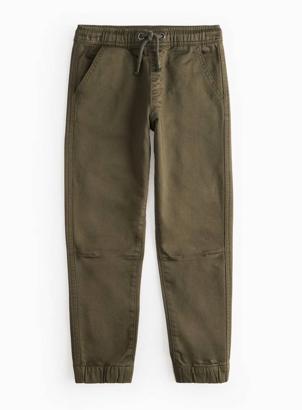 Khaki Loopback Utility Trousers 8 years