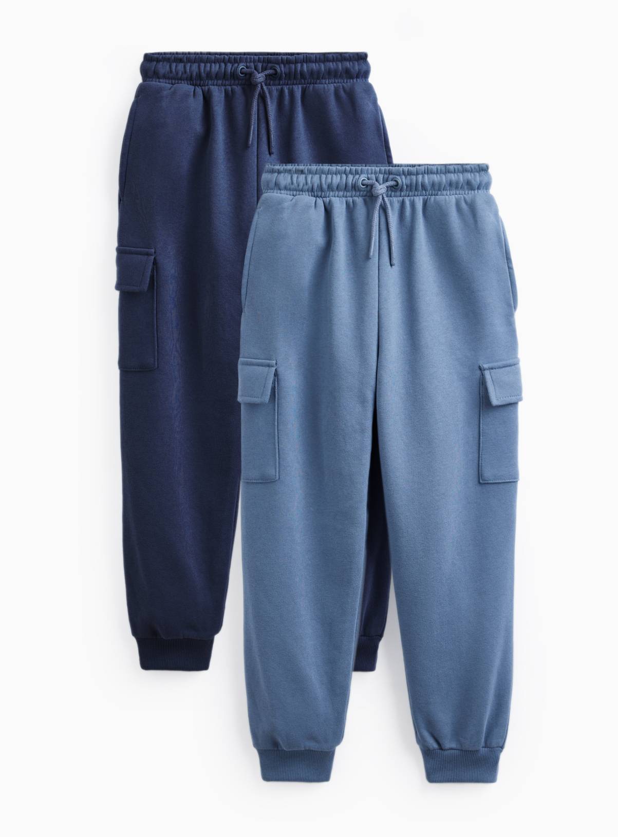 Blue Cargo Joggers 2 Pack 6-7 years - Image 1