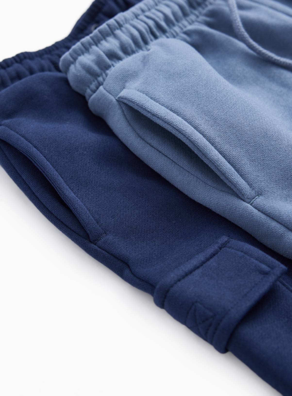 Blue Cargo Joggers 2 Pack 6-7 years - Image 2