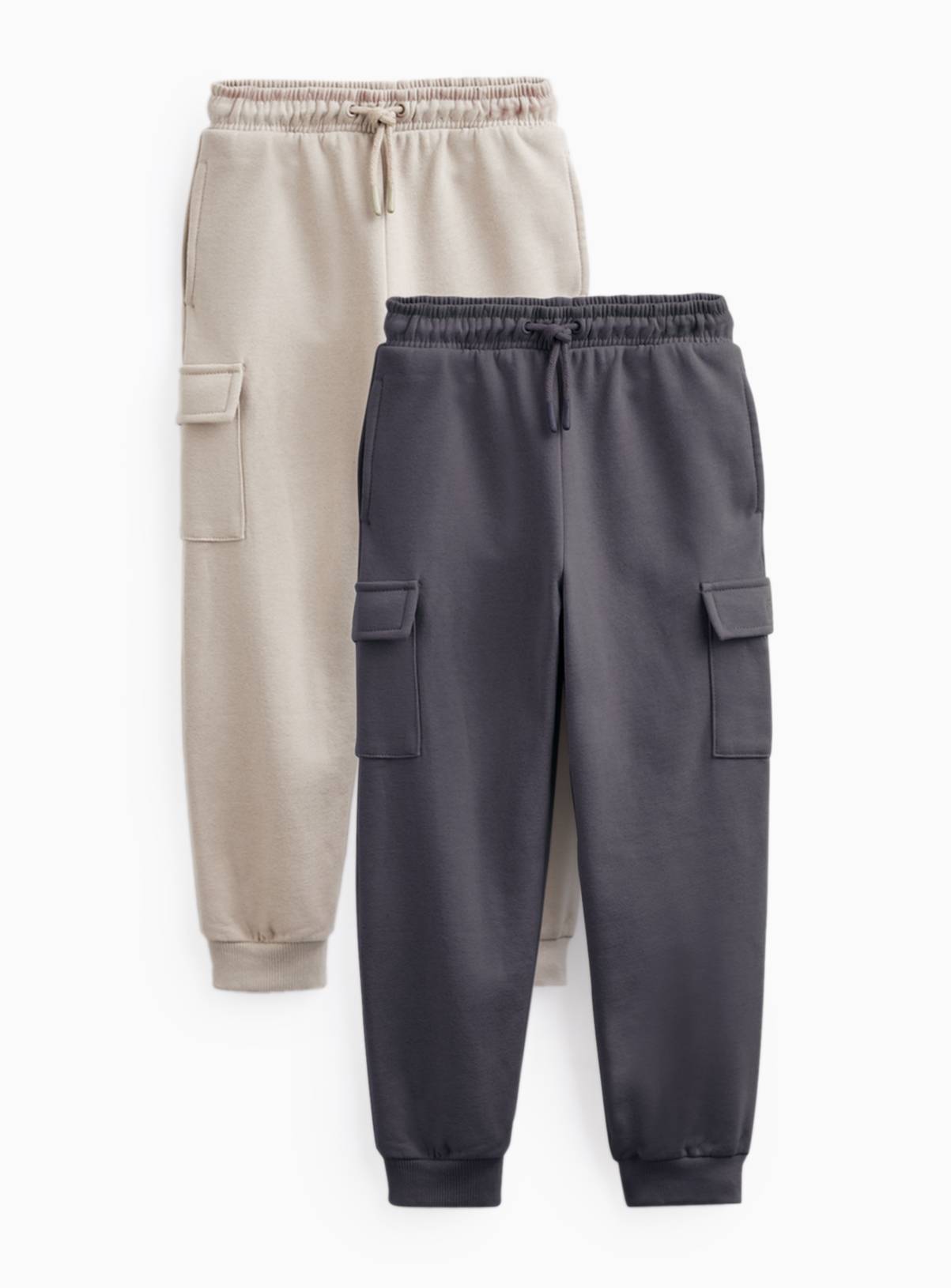 Stone Cargo Joggers 2 Pack 2-3 years - Image 1