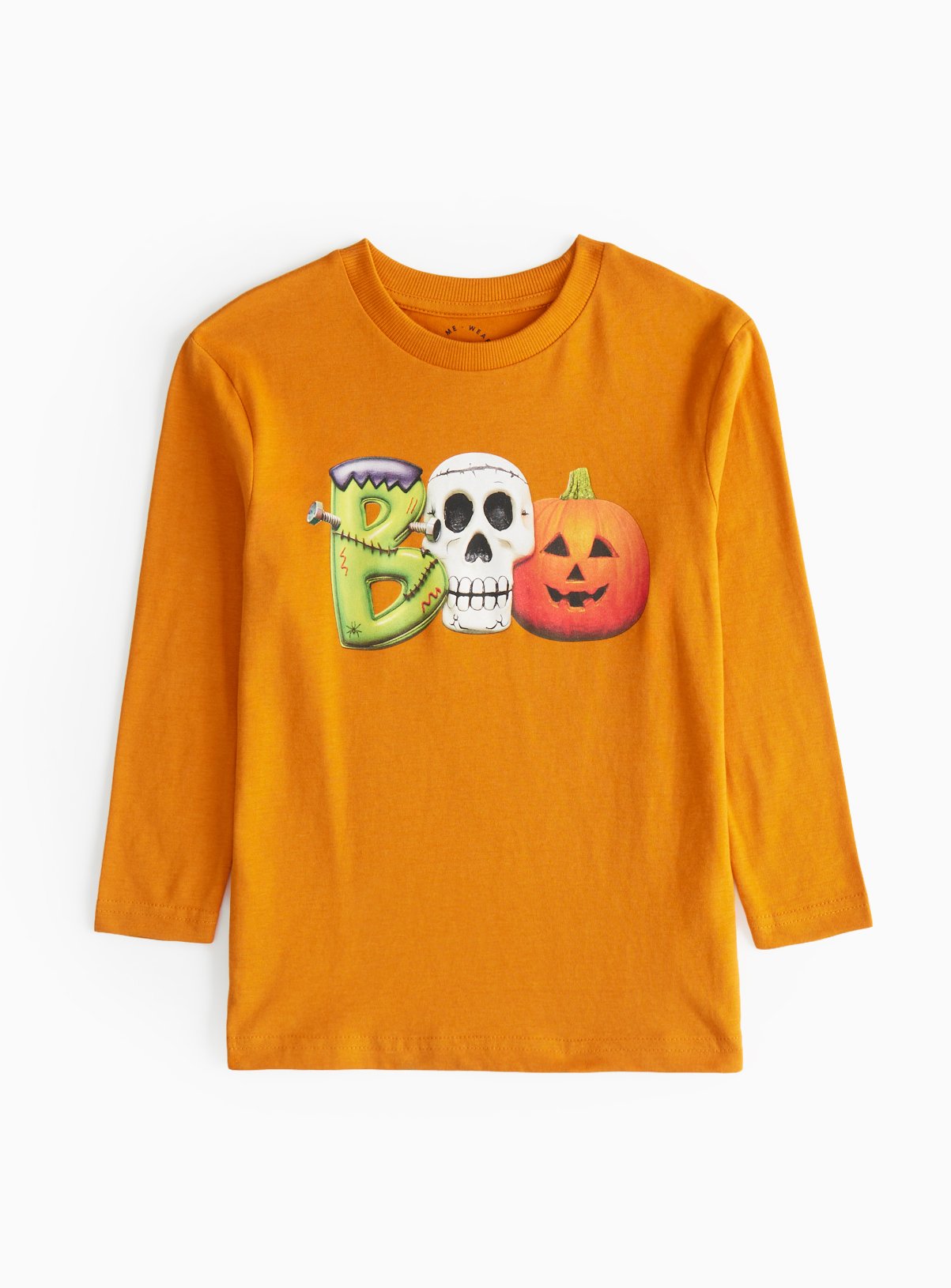 Orange Orange Halloween Print T-Shirt (6-7 Years) - Tu by Sainsbury's
