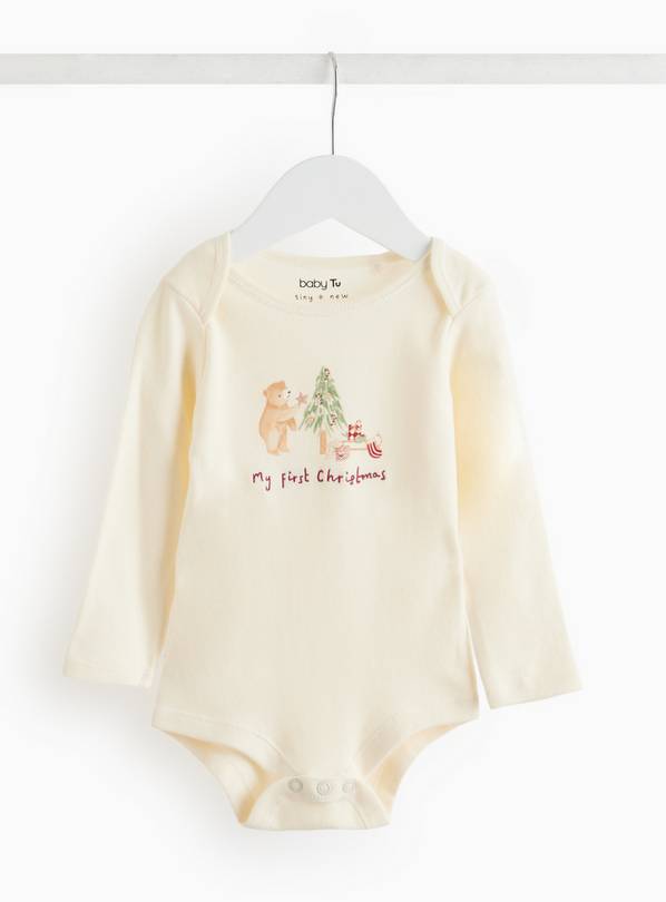 My First Christmas Bodysuit  Up to 1 mth