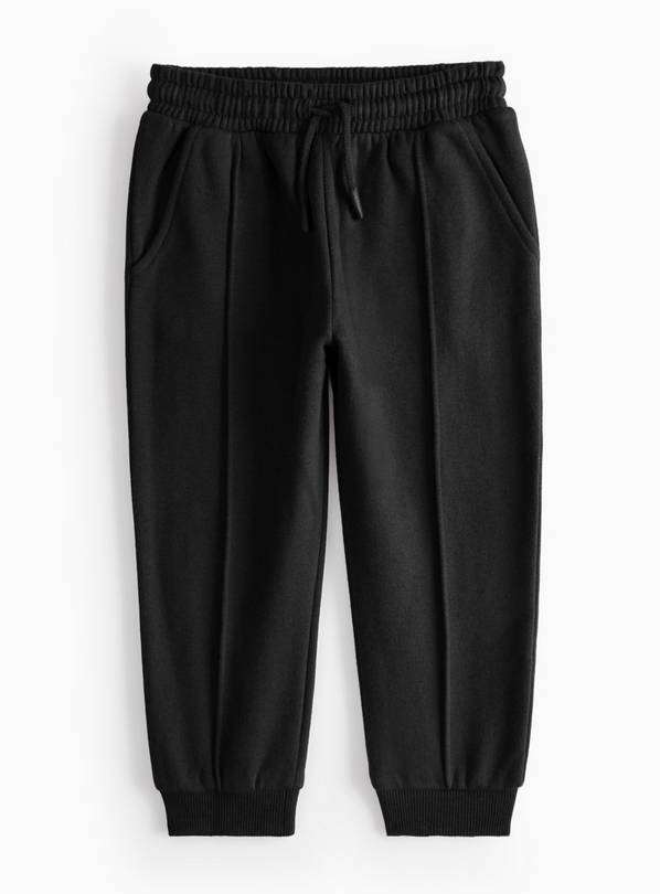 Black Plain Joggers 6-7 years