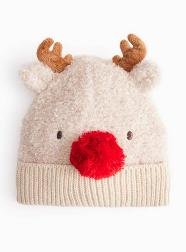 Christmas Reindeer Design Hat Newborn