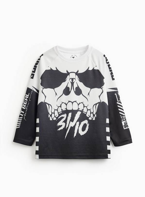Halloween Scare Squad Slogan Long Sleeve T-Shirt 9 years