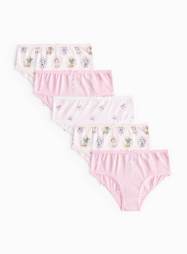 Disney Marie Briefs Character Briefs 5 Pack 6-7 years
